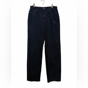 Ralph Lauren Jeans Co. Navy Straight Leg Corduroy Pants Sz 8